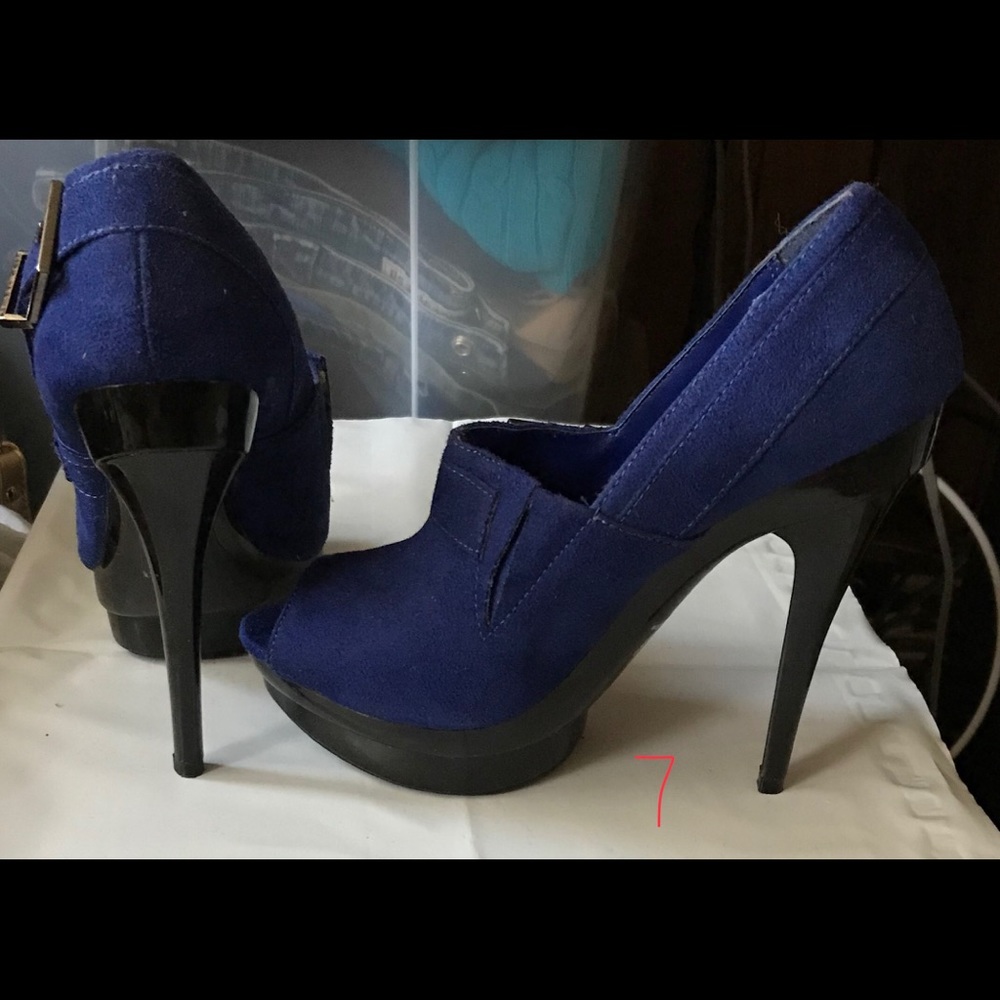 Royal Blue Heels